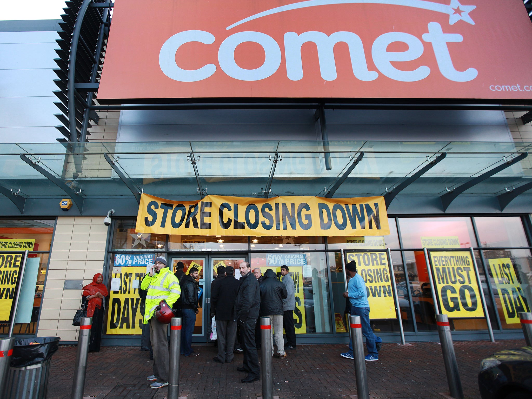The collapse of Comet left 7,000 workers redundant and the taxpayer £70m out of pocket