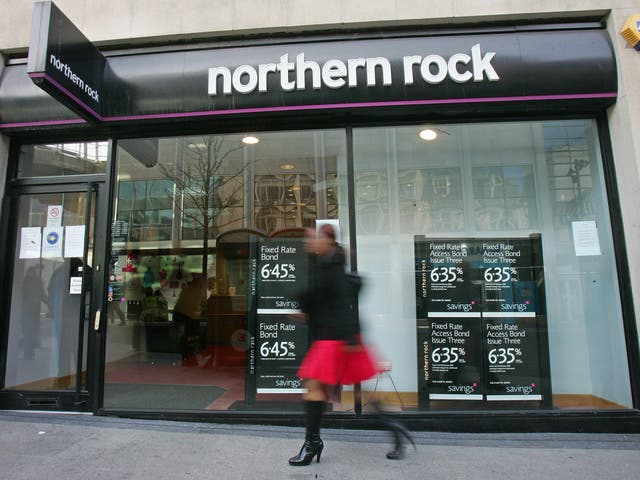 The banking crisis began in 2007, and Northern Rock was subsequently nationalised