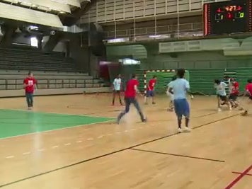 Humboldt university organised the tournament between refugees and a local club.