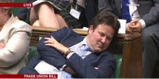 Partially-deaf Tory MP Alec Shelbrooke denies taking a nap during