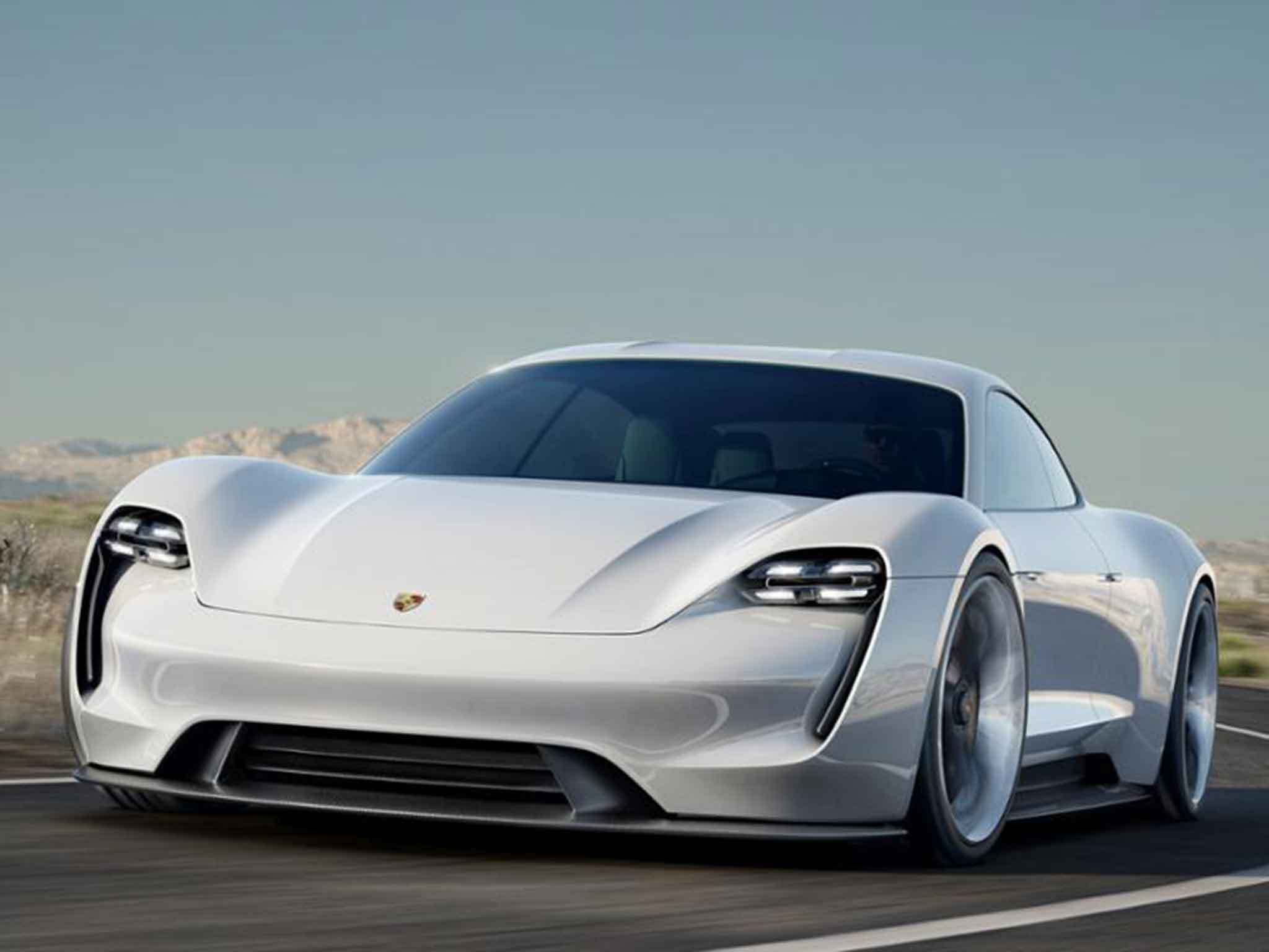 The Porsche Mission E boasts 0 to 60 in 3.5 seconds and 600 horsepower