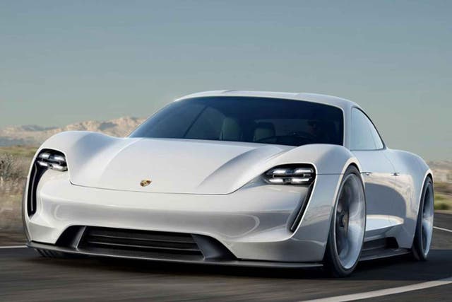 The Porsche Mission E boasts 0 to 60 in 3.5 seconds and 600 horsepower