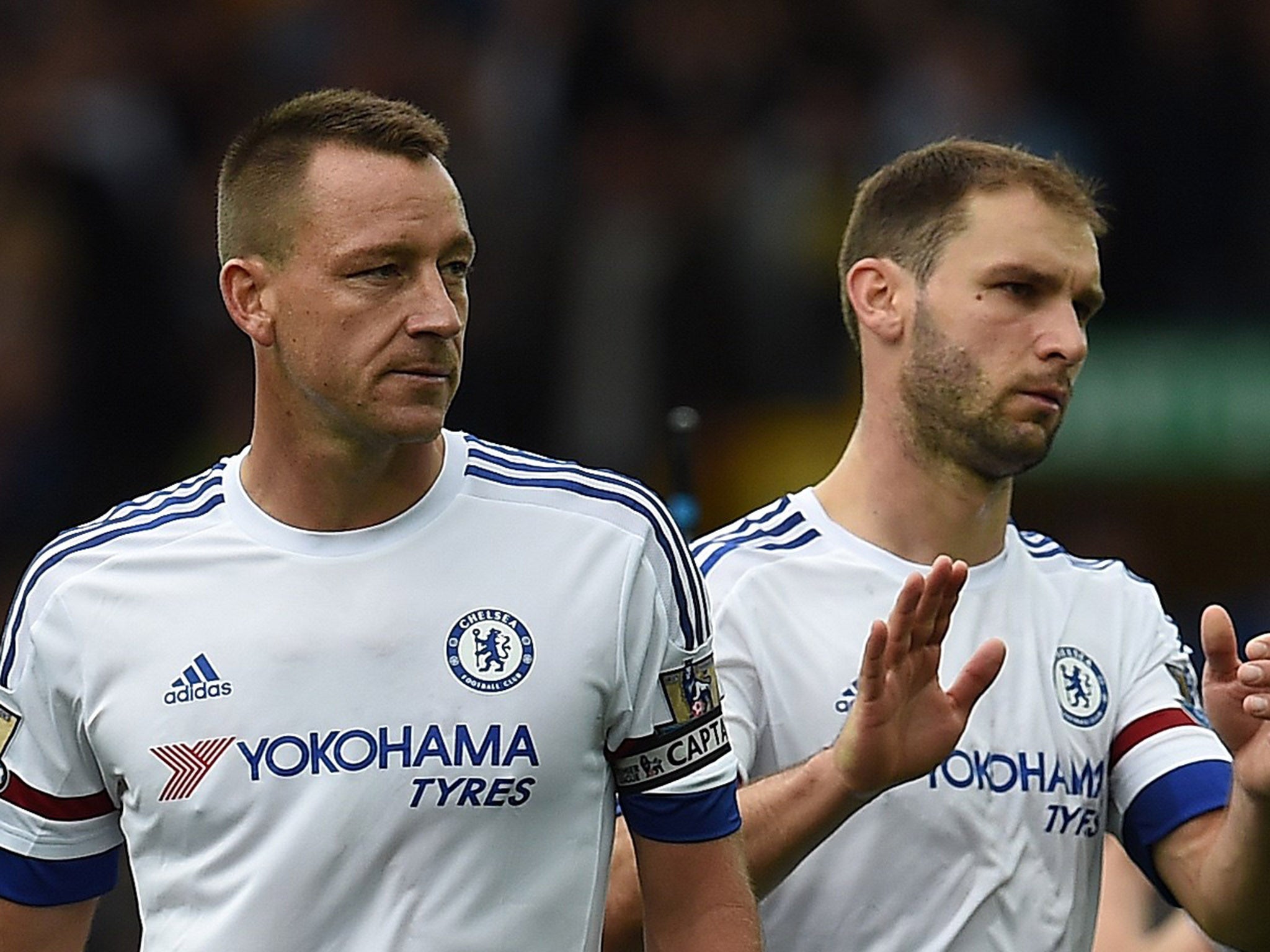 John Terry and Branislav Ivanovic are among the players who might be benched