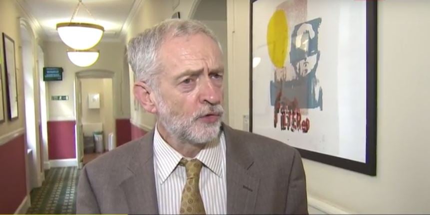 Jeremy Corbyn speaks ahead of his first PMQs