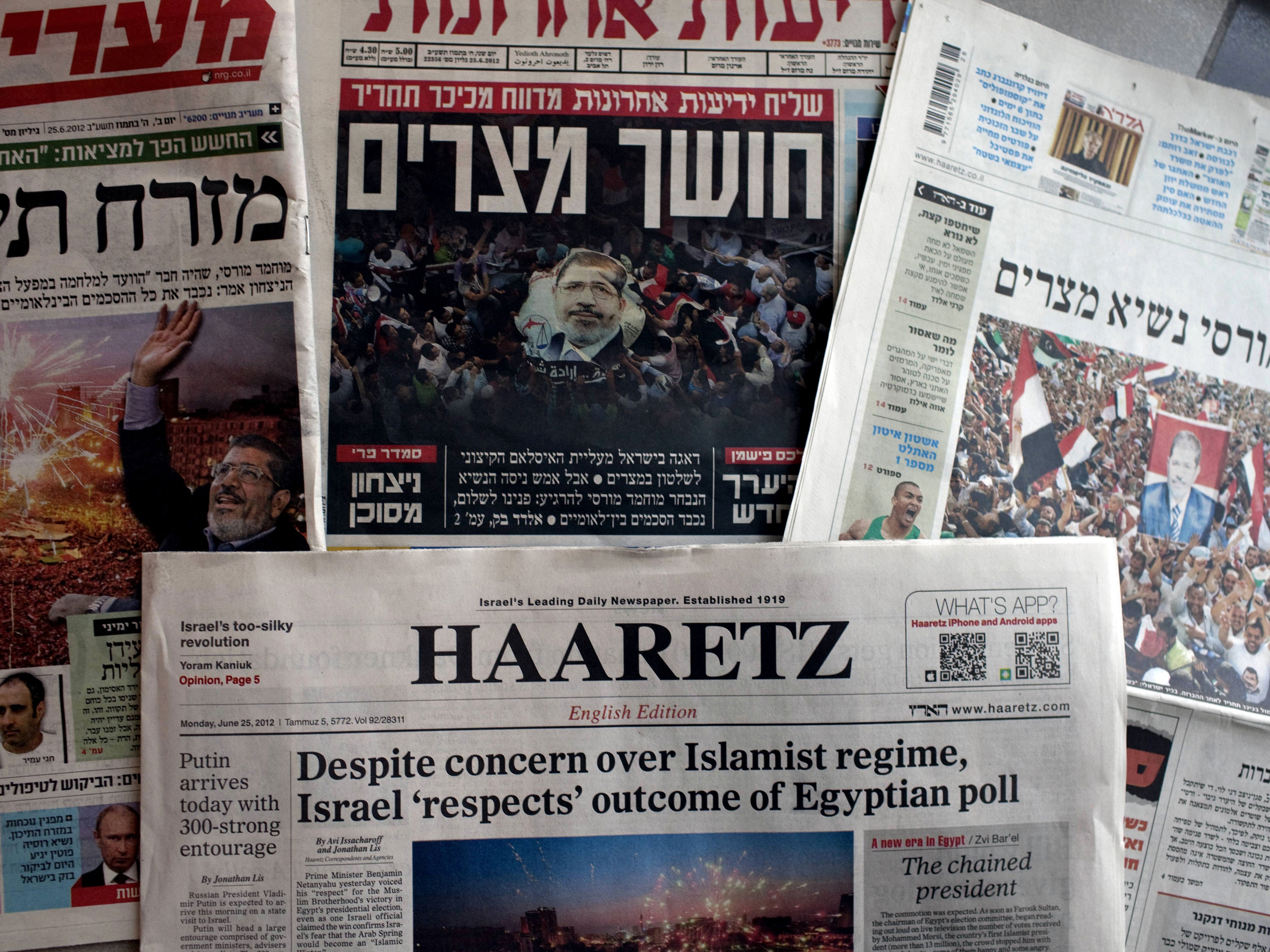 Some Israeli news outlets expressed interest in using the image