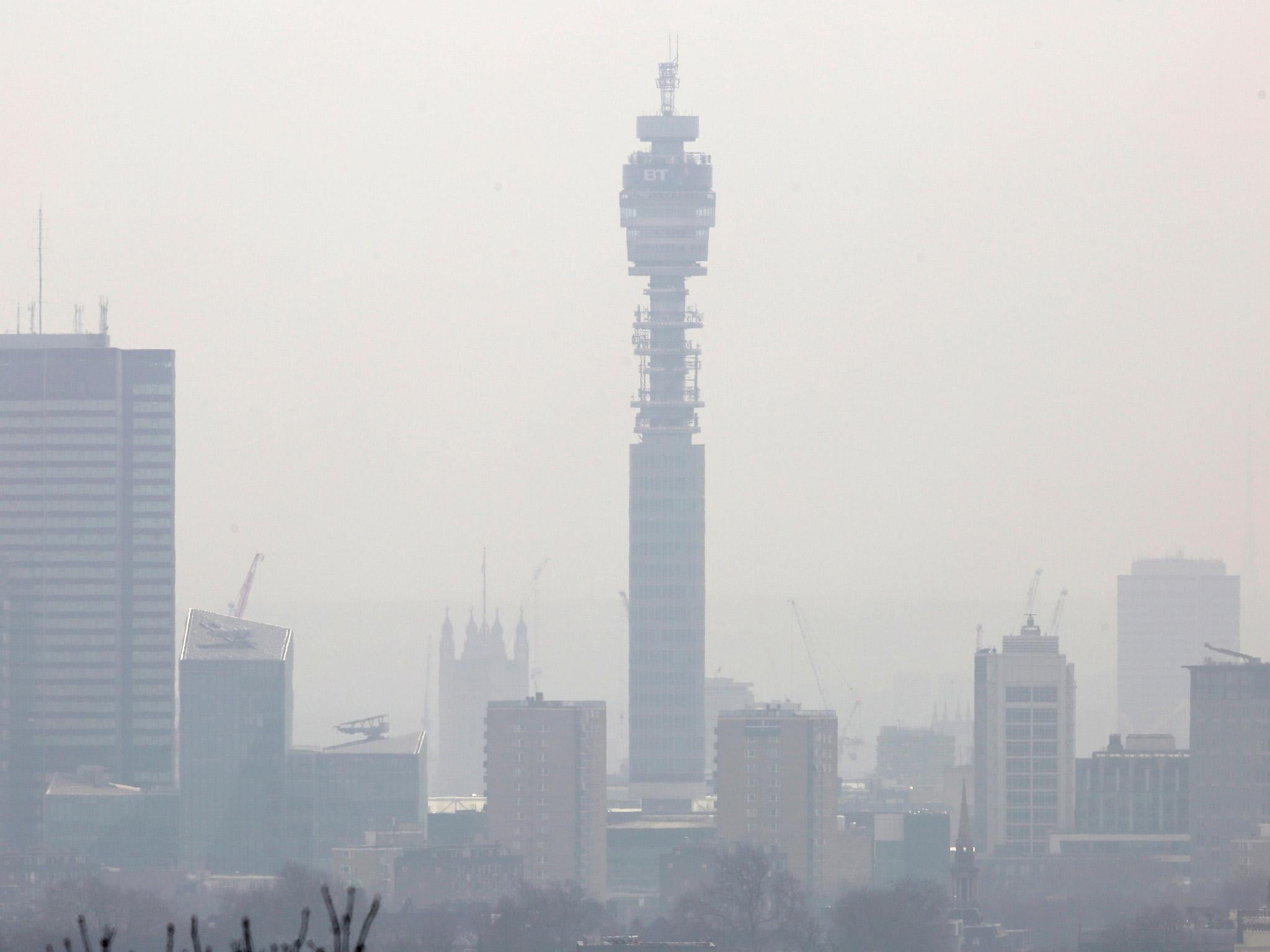 The UK Government estimates air pollution causes the premature death of 40,000 people a year