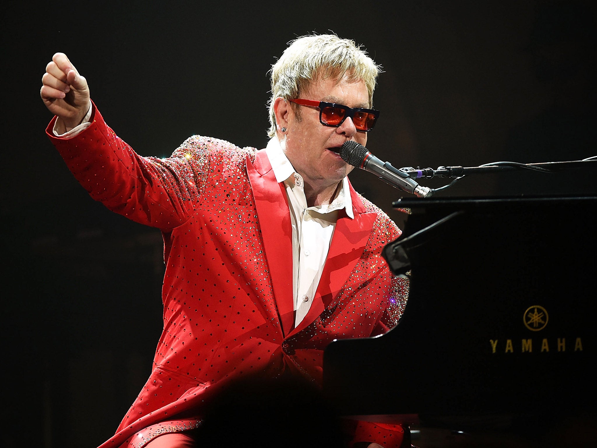 In our latest charity auction you can bid to win two front row seats to see Sir Elton John in concert perform his Las Vegas show, 'The Million Dollar Piano' at Caesars Palace