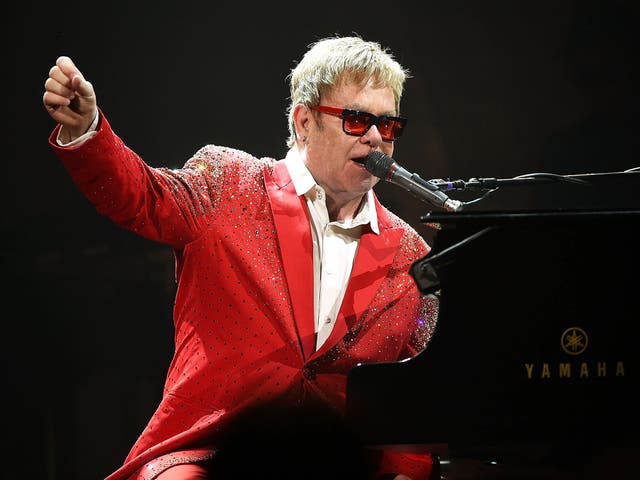 Elton John performs 'Your Song' in the new John Lewis Christmas advert