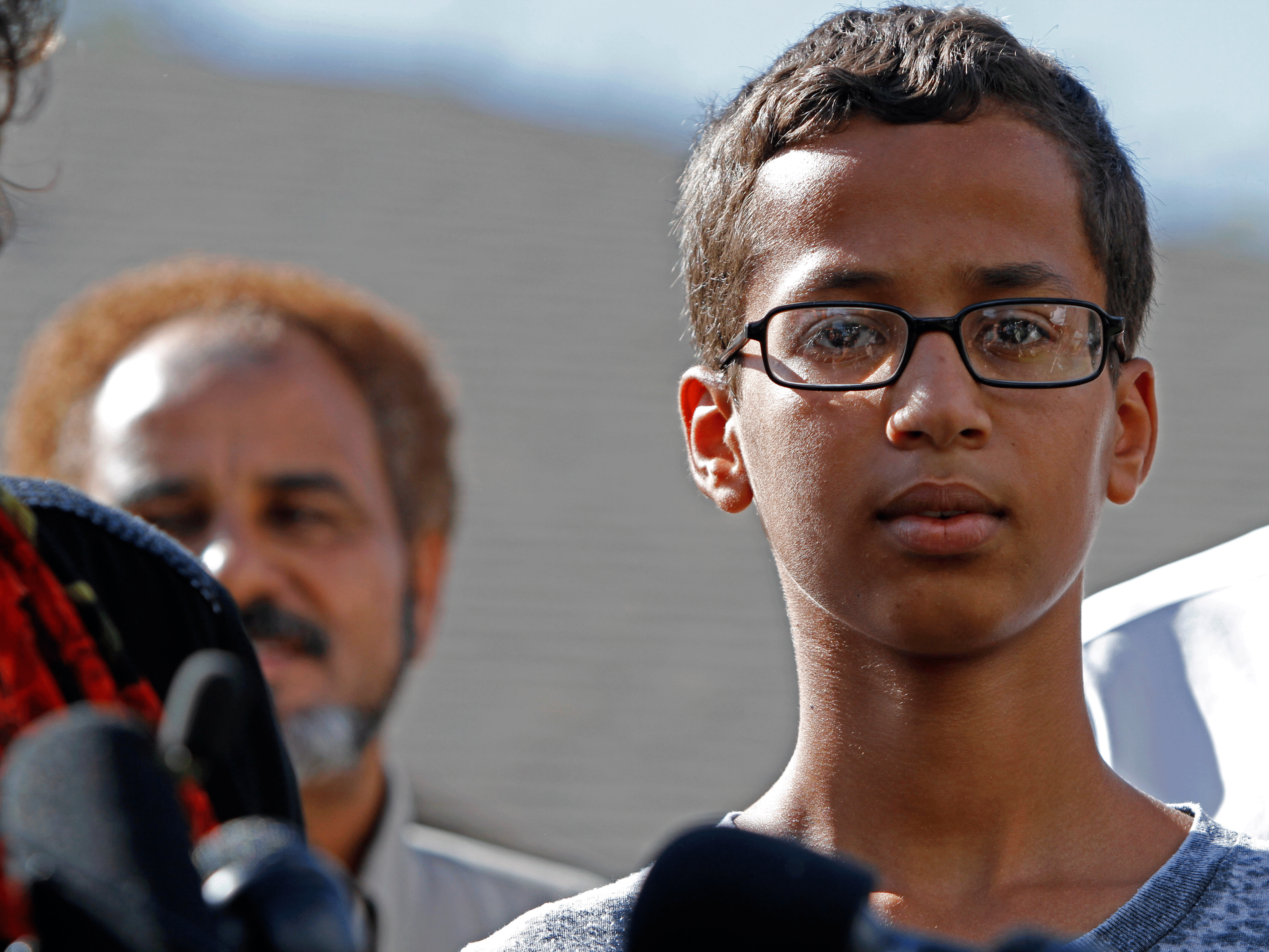 Ahmed Mohamed was arrested after his homemade clock was mistaken for a bomb