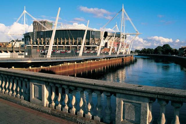Millennium Stadium is hosting Rugby World Cup matches