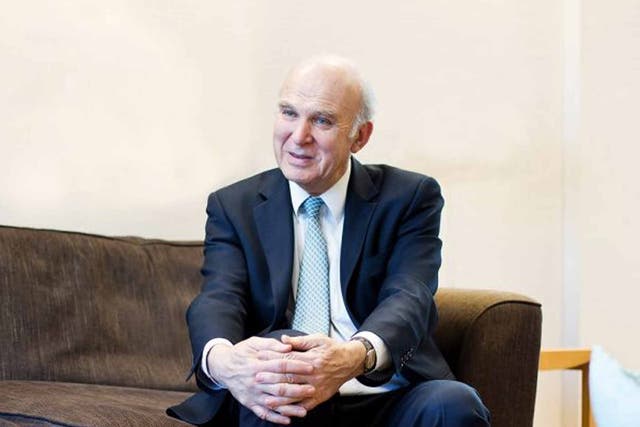 Sir Vince Cable will be appearing at Write on Kew literary festival on 24 September