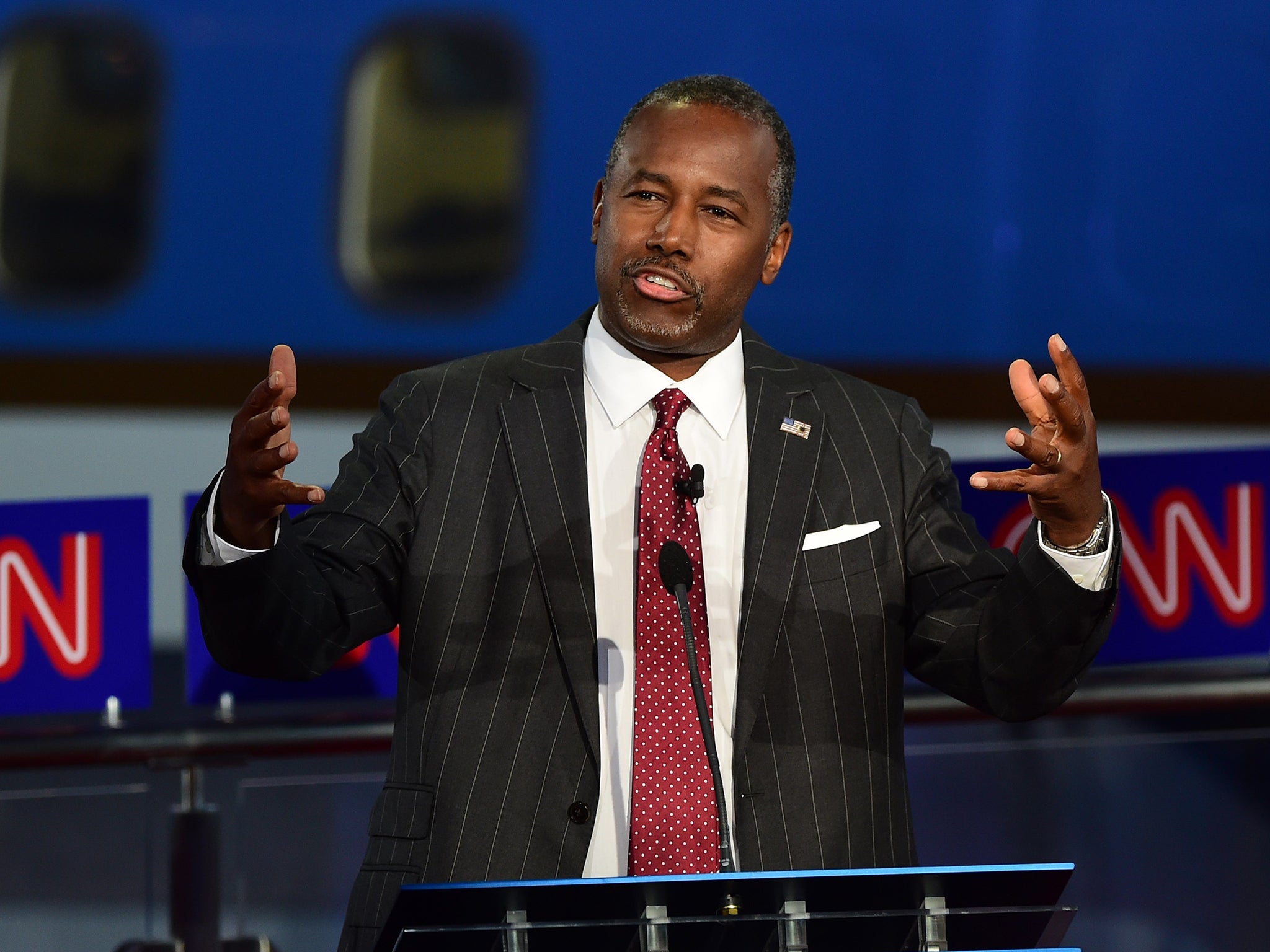 Dr Carson's home appeared to be "homage" to himself, commentators have said