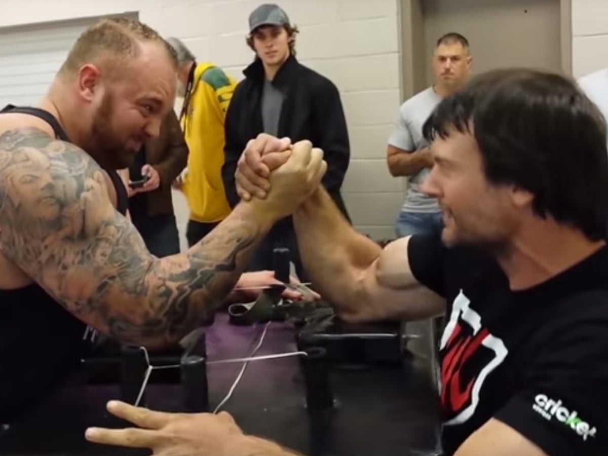 Game of Thrones' The Mountain got beaten at arm wrestling | The Independent  | The Independent