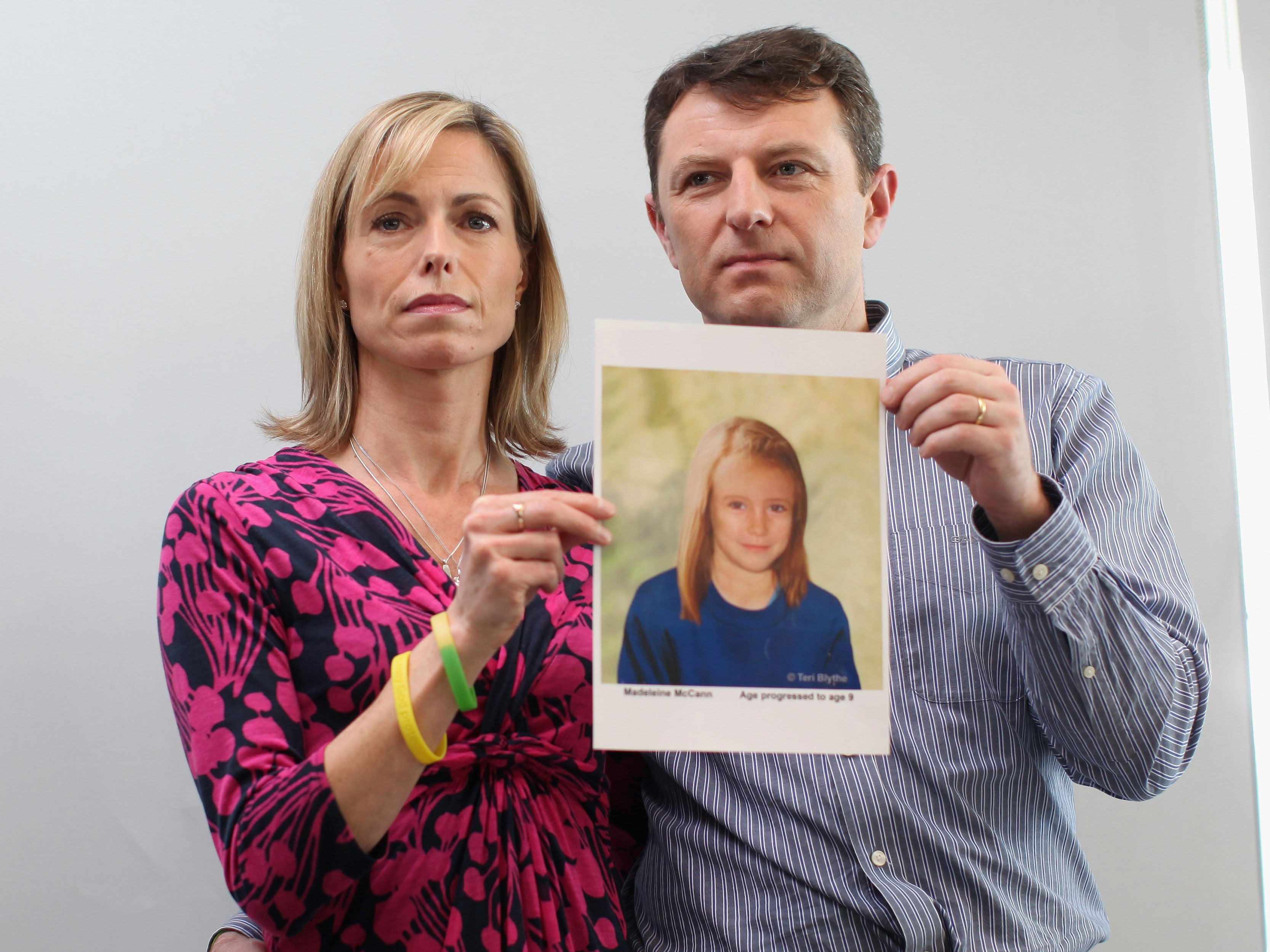 Madeleine's parents, Kate and Gerry McCann, were named as suspects at one point by Portuguese police