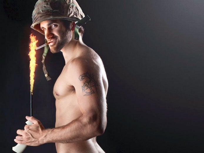 This portrait from Michael Stokes' book Masculinity was removed by Facebook and then reinstated two days later