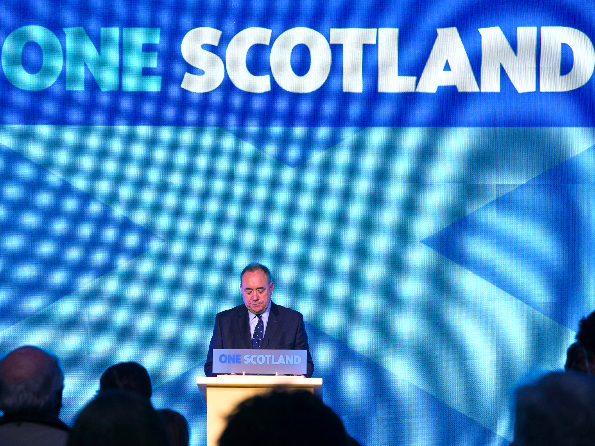 Alex Salmond has declared that another vote on Scotland remaining part of the UK was 'inevitable'