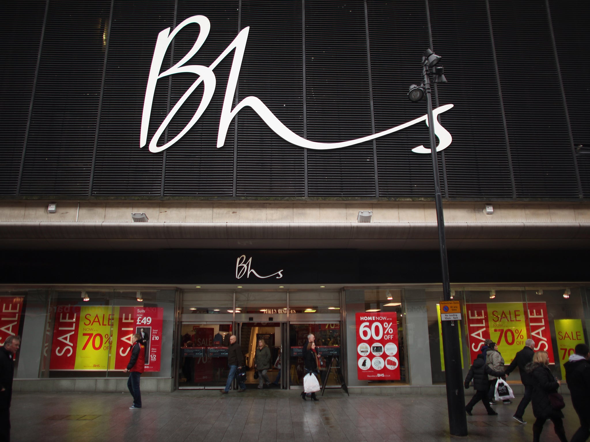 BHS employs around 8,500 people directly and another 1,500 on contracts