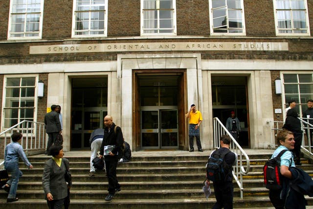 SOAS has more than 5,000 students from 133 countries on campus, and just over 50 per cent of them are from outside the UK