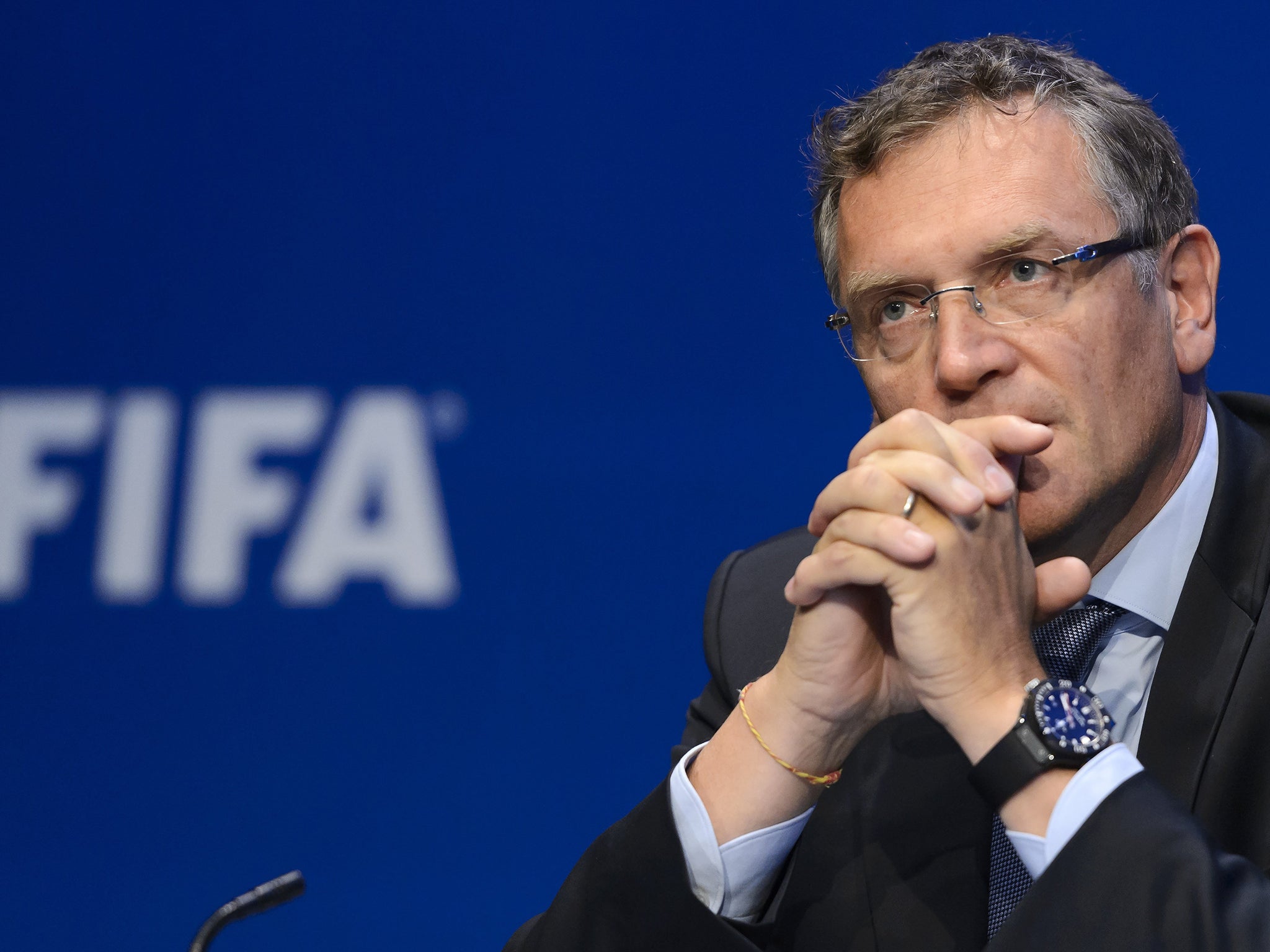 Jérôme Valcke has been accused of agreeing to help sell Brazil 2014 World Cup tickets on the black market