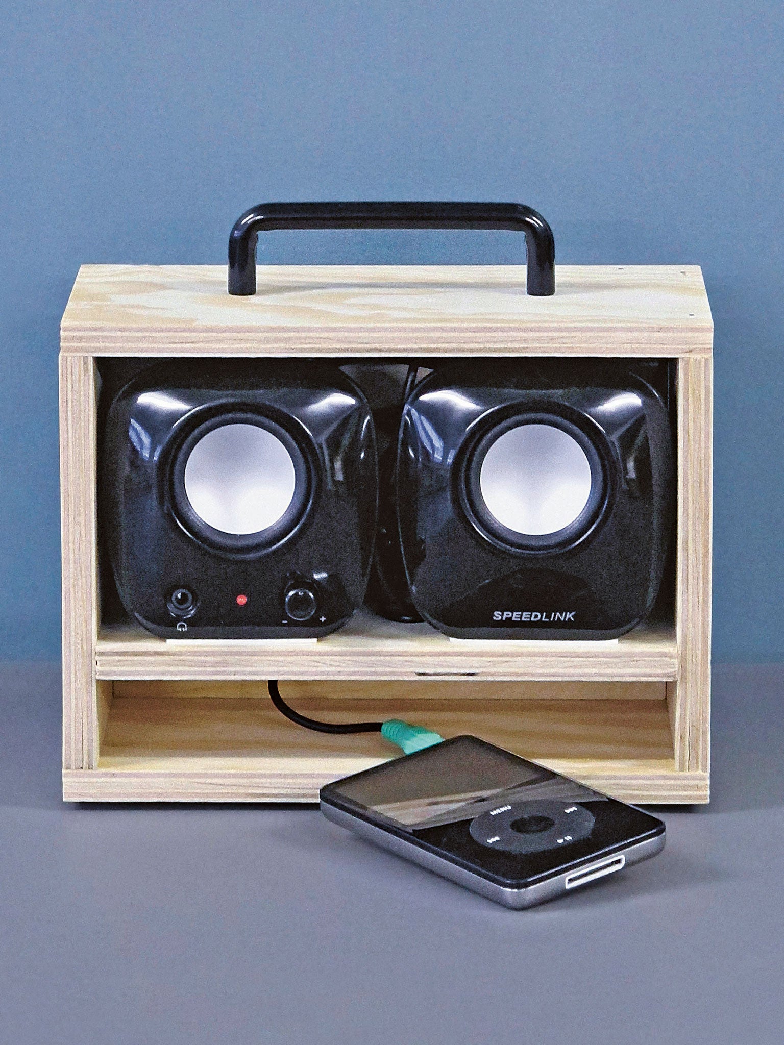 Boombox: Konstantin Grcic 'wanted to produce something raw and cobbled together that would contrast with this polished world of gadgets'