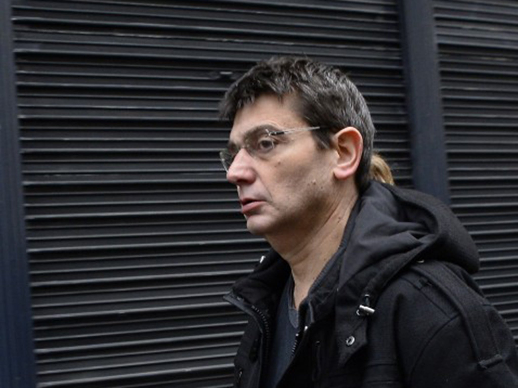 Co-founder Eric Portheault was in the office nextdoor to the shootings, holding on to his dog
