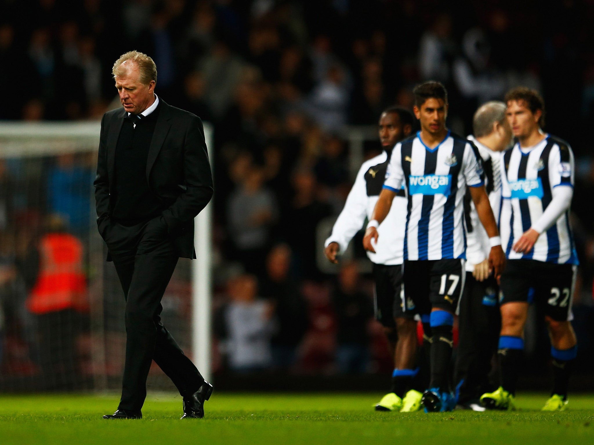McClaren's Newcastle put in a poor showing against West Ham United