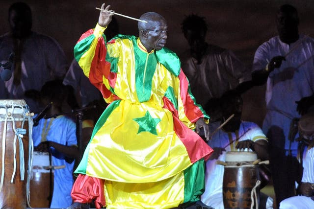 N’Diaye in Senegal in 2010: ‘the mathematician of rhythm’ 