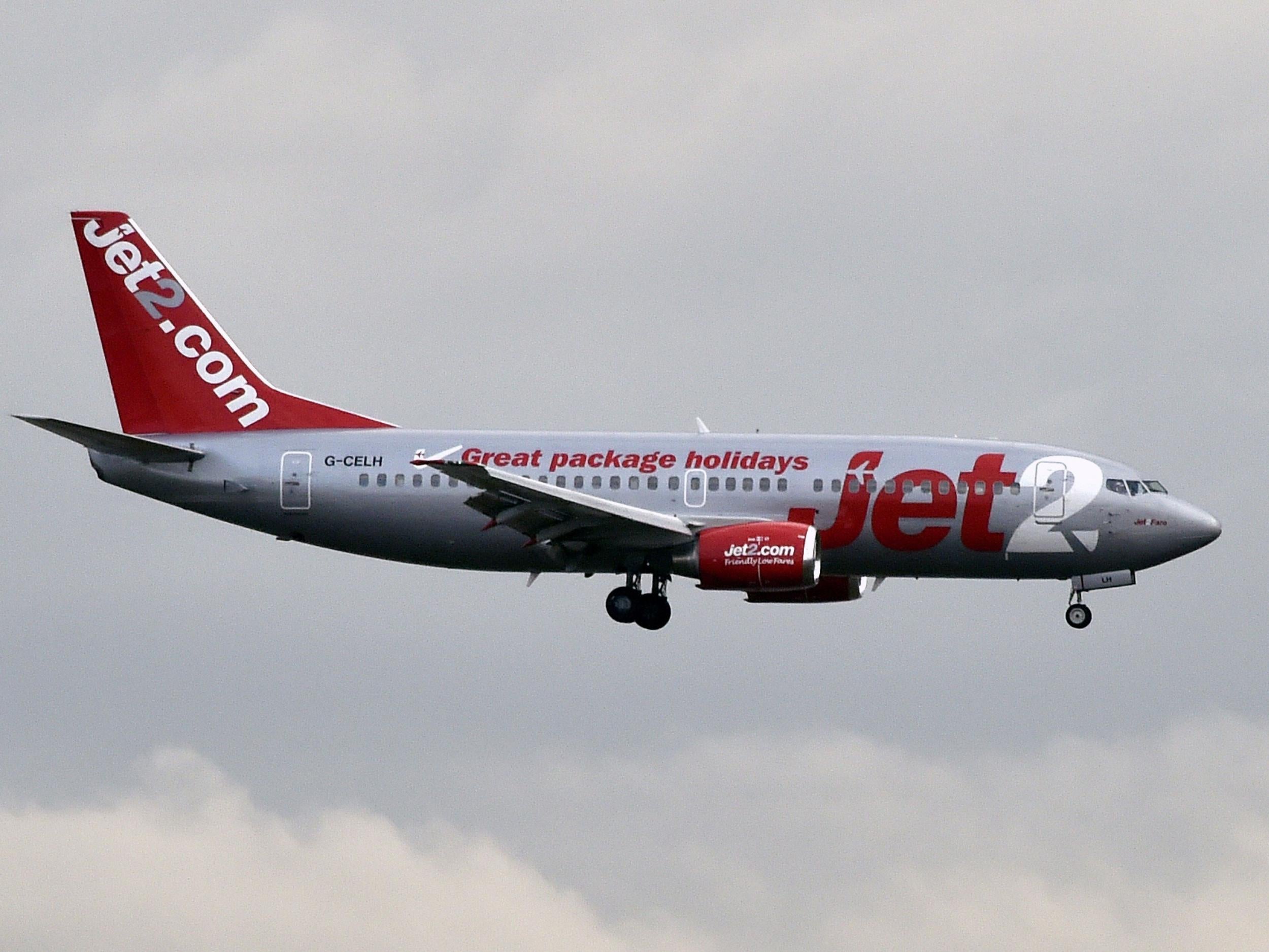 Jet2 was the only UK airport to receive five stars for punctuality