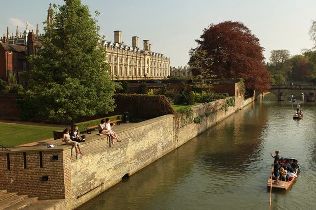 About 23 per cent of Cambridge University research scientists are from other EU countries