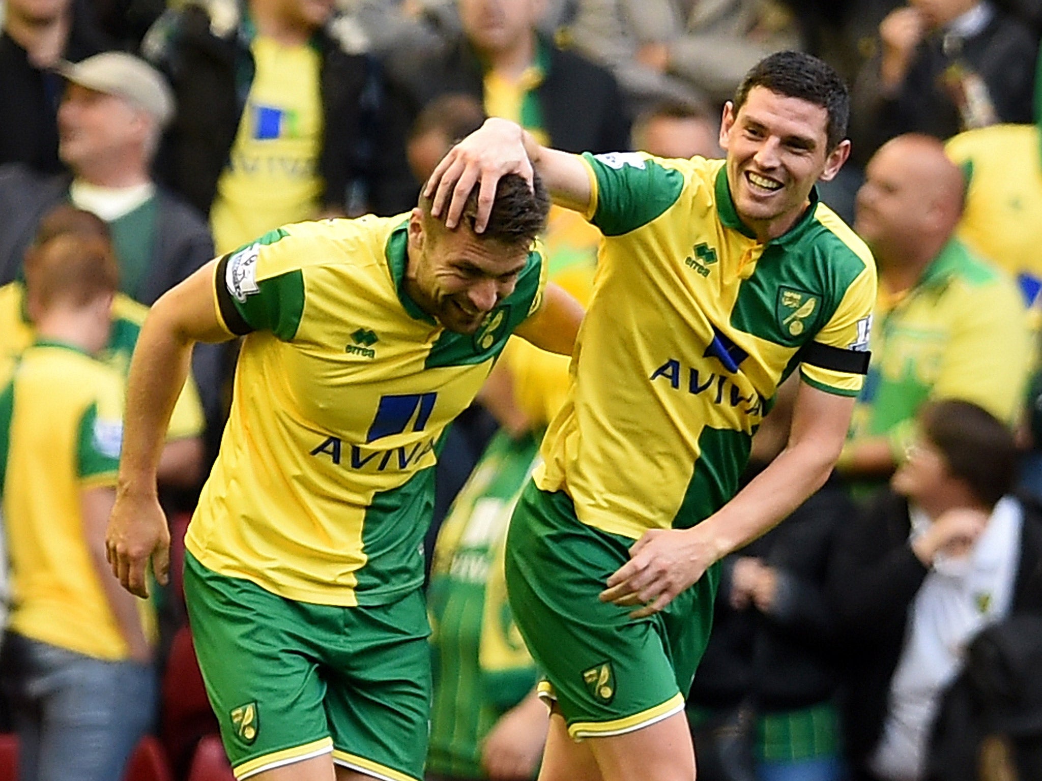 Norwich City frustrated the hosts with a set-piece equaliser