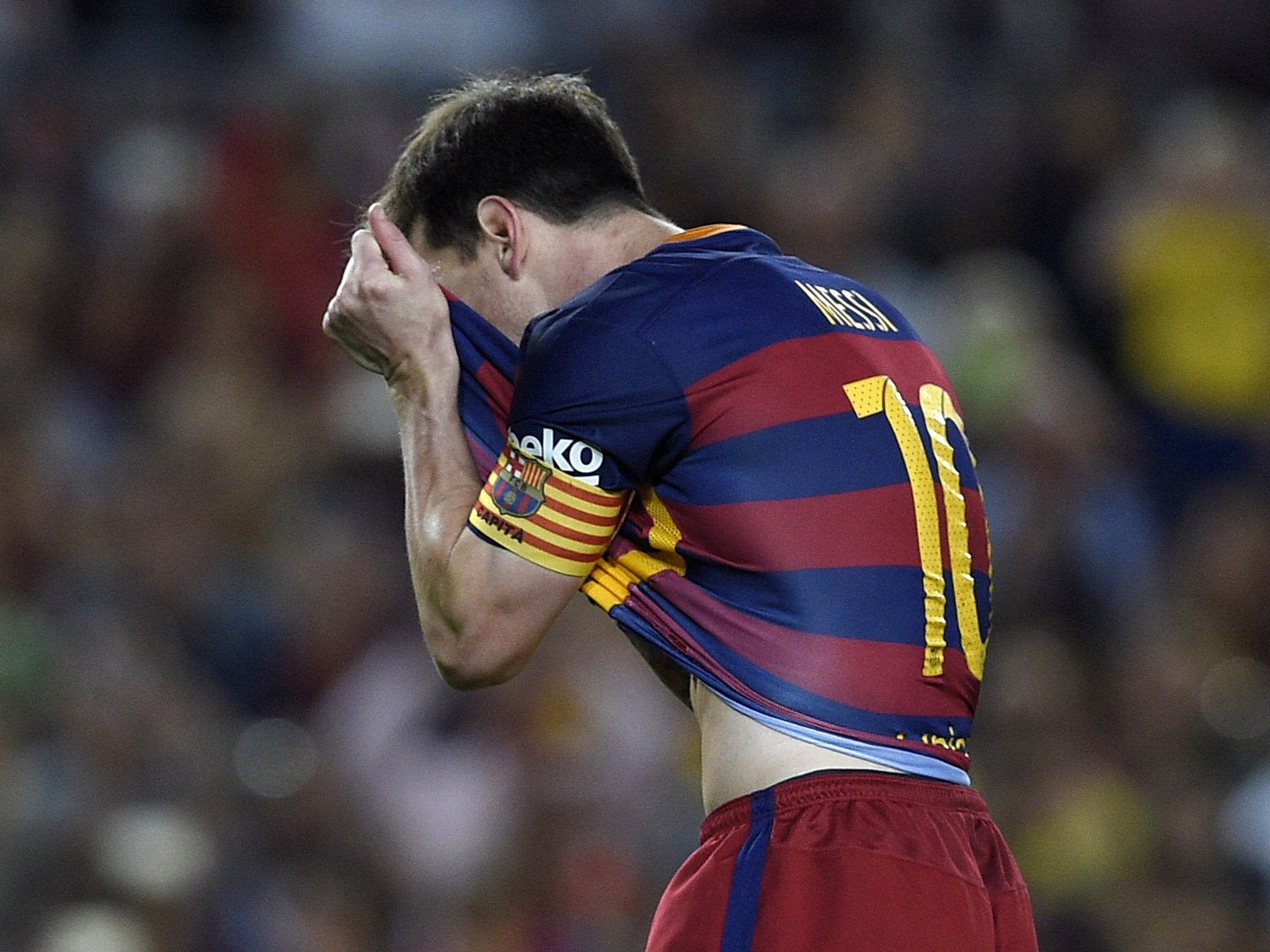 Lionel Messi missed a penalty for the 17th time in his career on Sunday