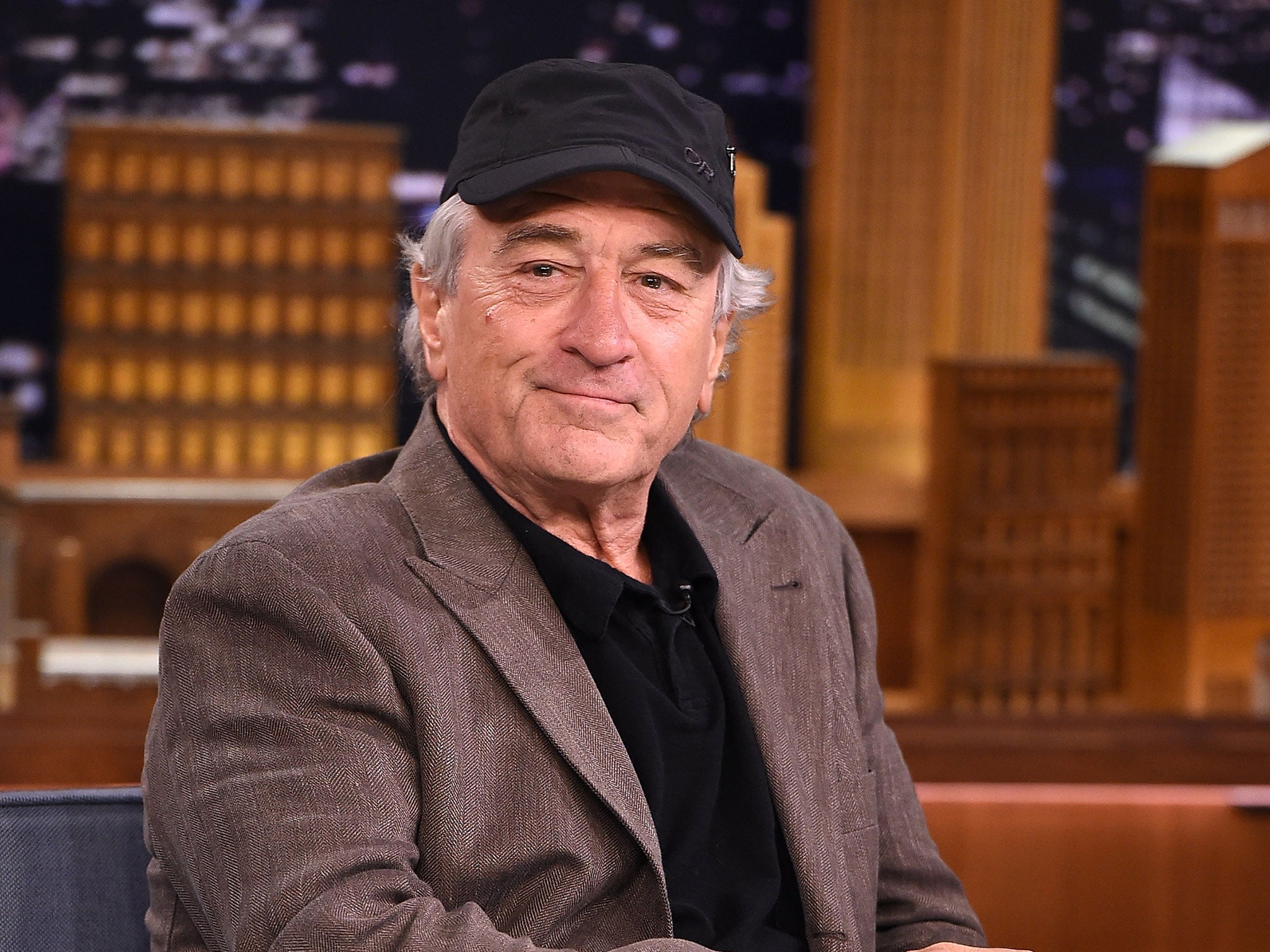 Robert De Niro was plugging his new comedy, ‘The Intern’