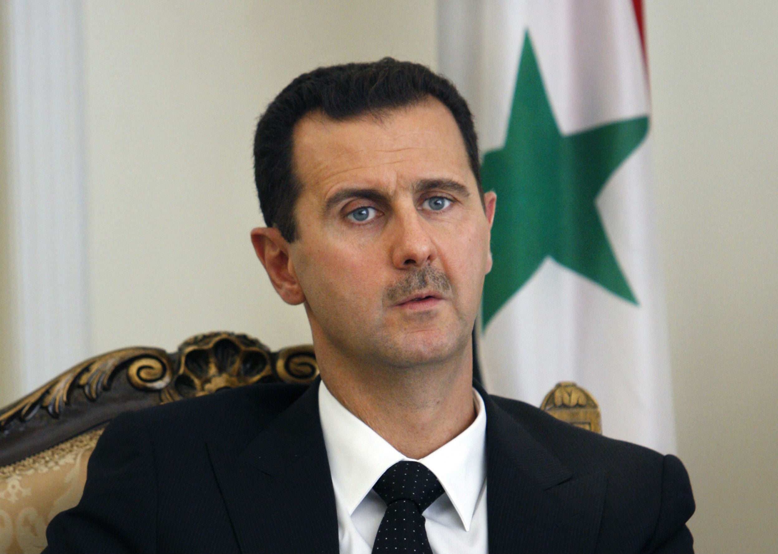 &#13;
Russia supports the government of Syrian leader Bashar al-Assad &#13;