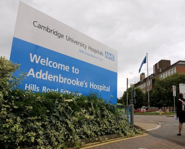 Addenbrooke's Hospital in Cambridge was found to be 'inadequate' by the Care Quality Commission