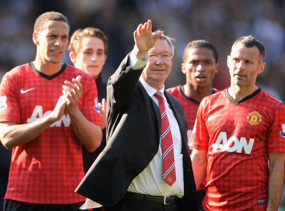 Sir Alex Ferguson upon his retirement