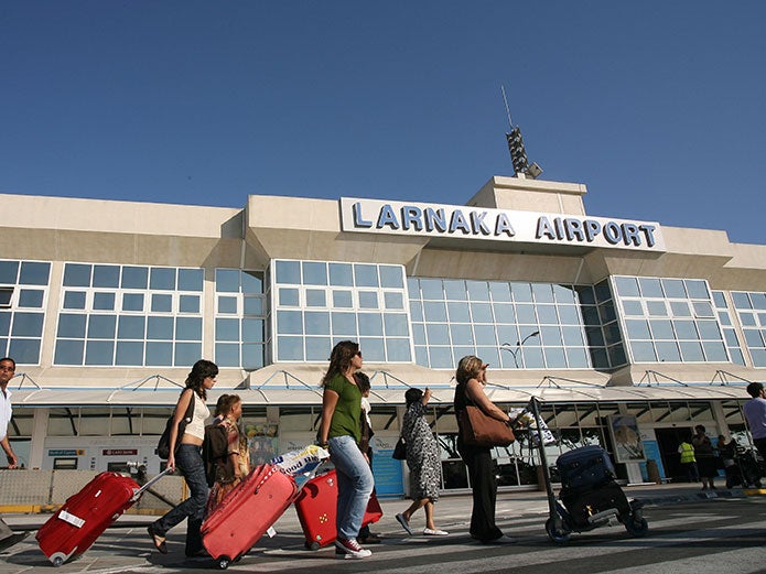 The mother and daughter have been sleeping in the Larnaca airport car park for 15 months