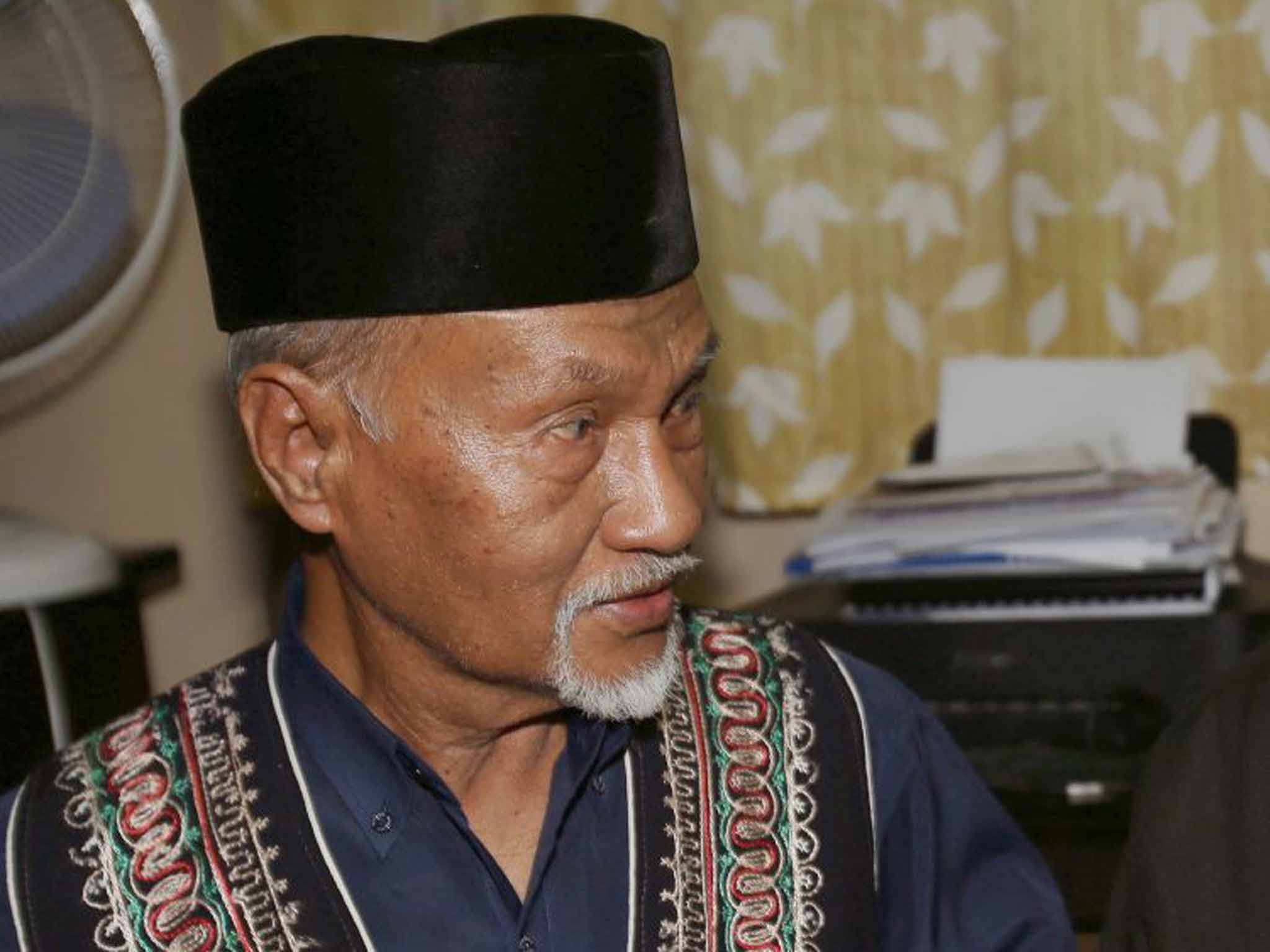 The Sultan in 2013; the Kirams claim that Sabah has belonged to them for centuries