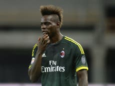 Balotelli will 'will no longer set foot on the field' at AC Milan