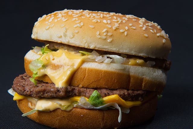 A Big Mac burger 