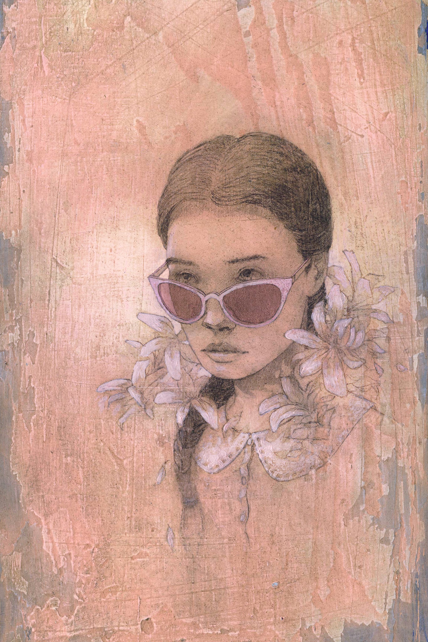 ‘There was my Riviera love peering at me over dark glasses’ from The Folio Society edition of 'Lolita' by Federico Infante