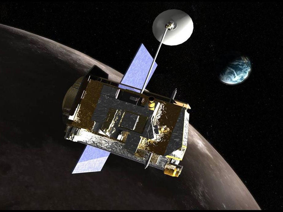 Artist's rendering of LRO spacecraft