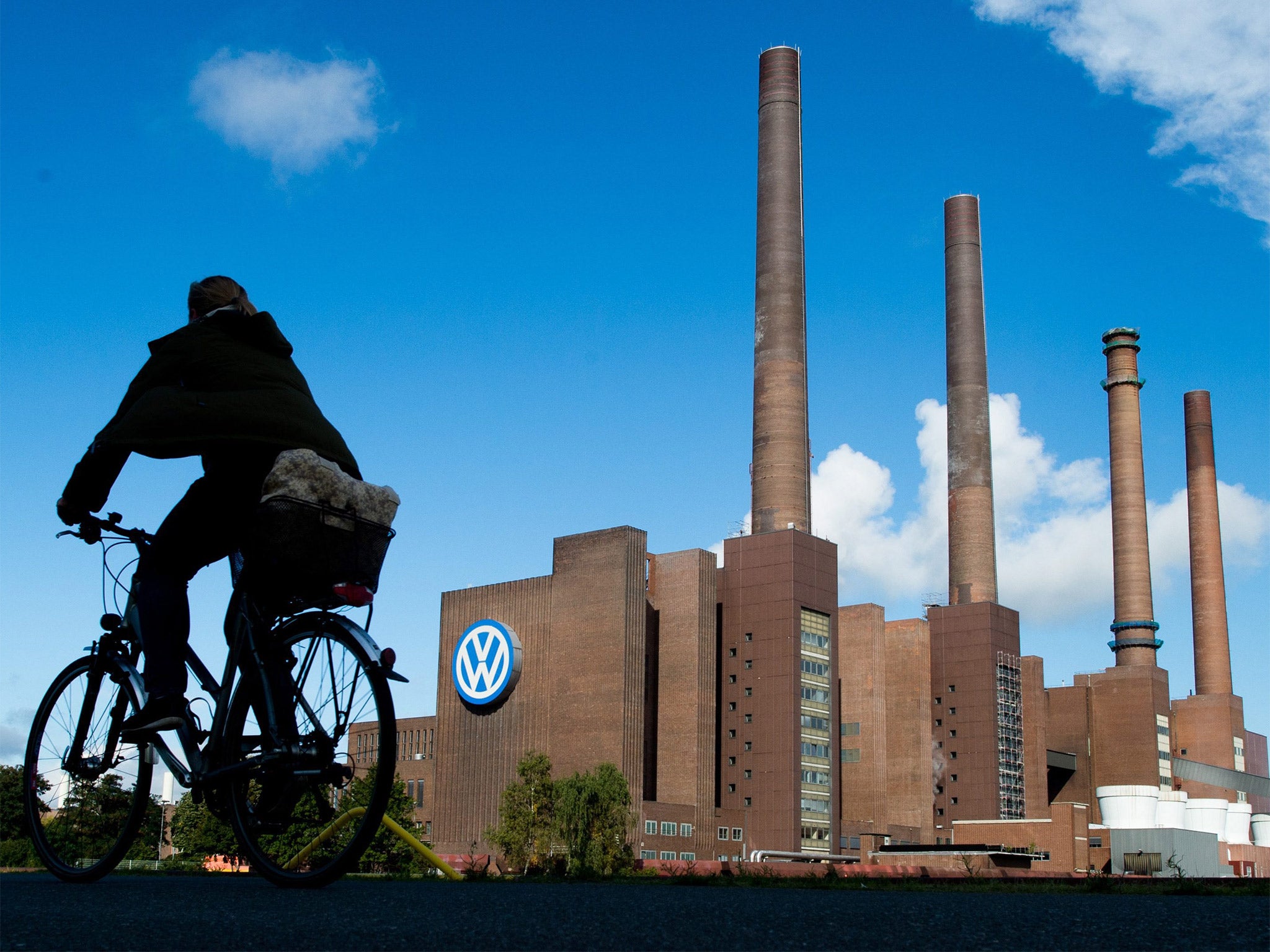 The Volkswagen plant in Wolfsburg, Germany