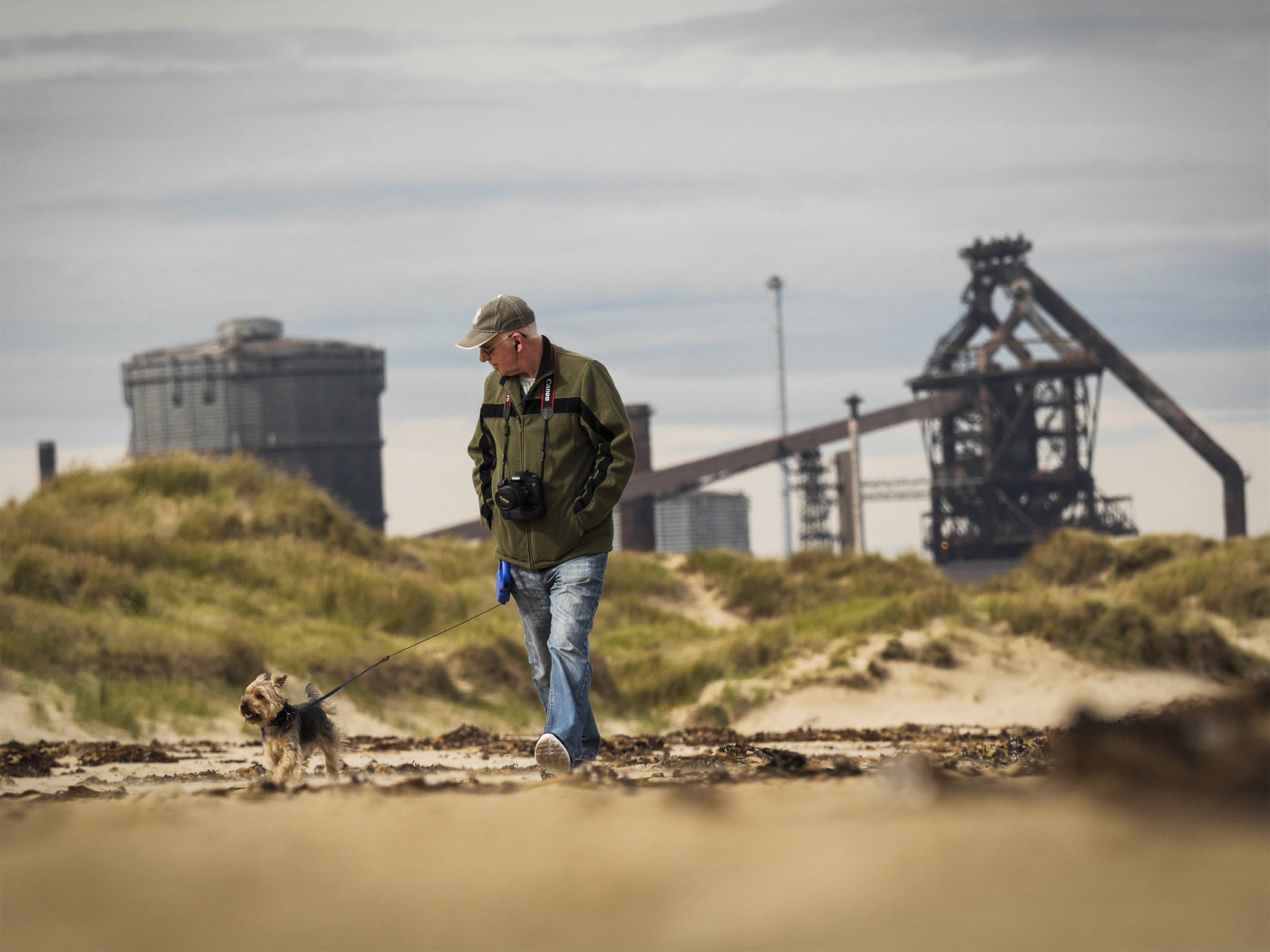 Production was halted at Redcar’s steelworks previously because of supply problems