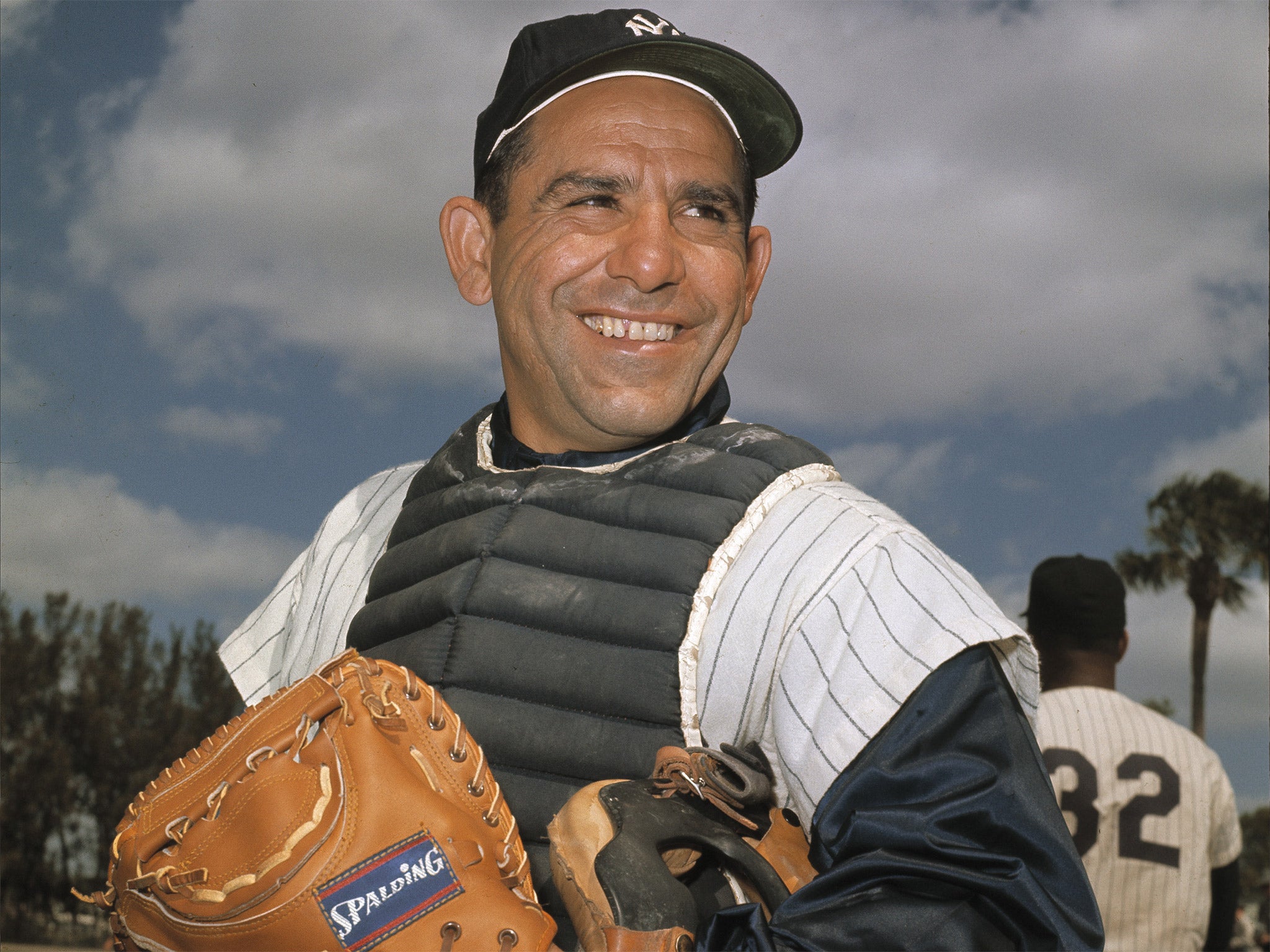 Berra won 10 World Series rings, more than any other player, including five in a row