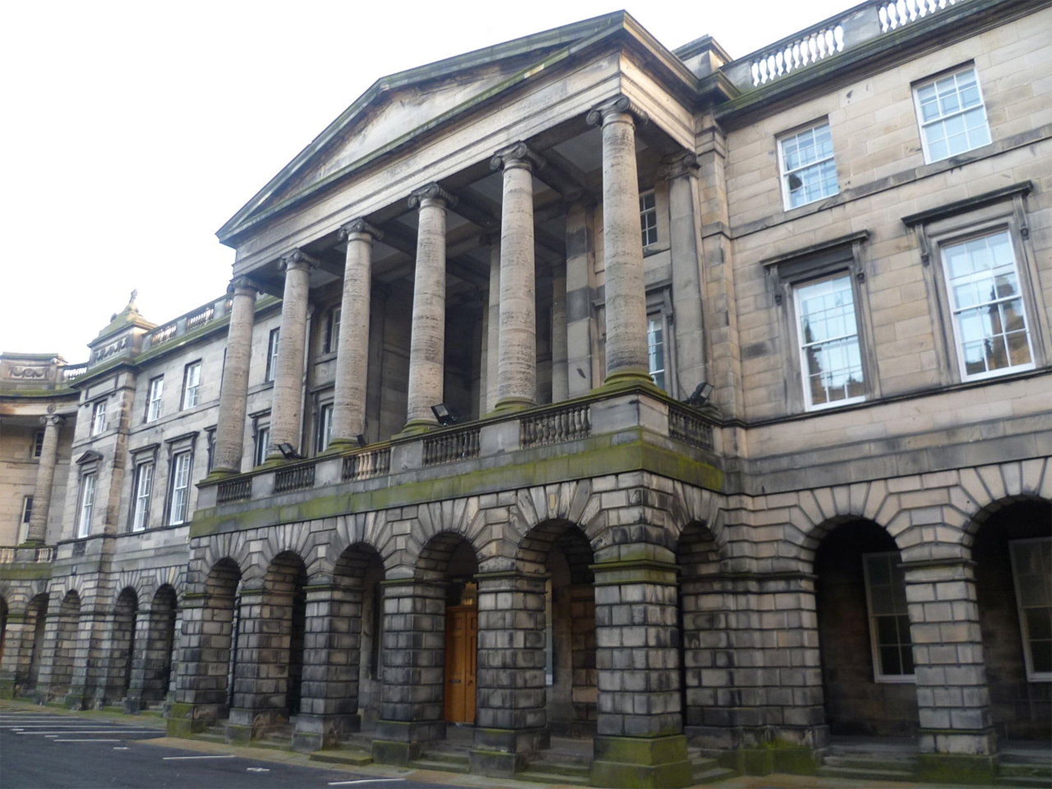 Parliament House, the home of the Supreme Courts of Scotland, in Edinburgh