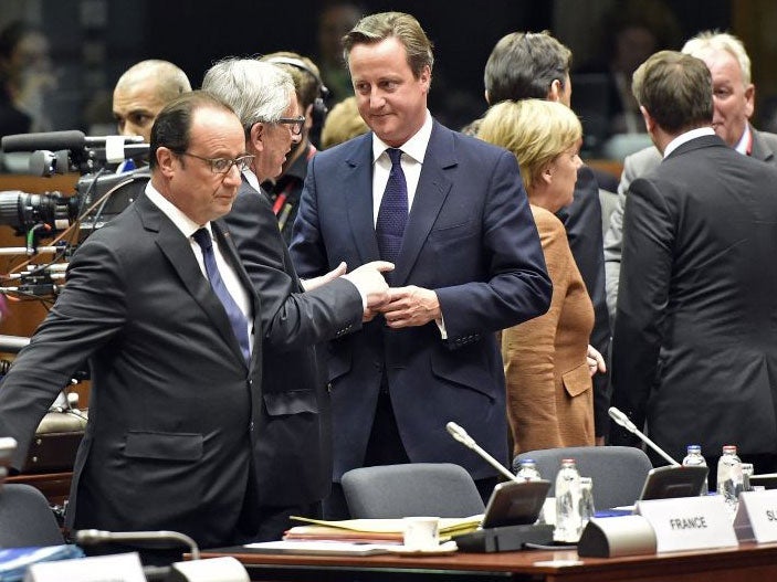 European Commission president Jean-Claude Juncker insisted there was a 'better-than-expected atmosphere' among leaders