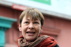 Green MP Caroline Lucas steps down as a patron of Stop the War Coalition over its Paris comments
