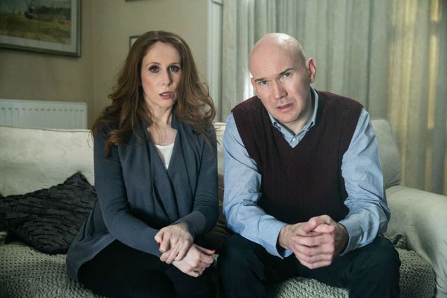 Catherine Tate and Alex Macqueen star in short dark comedy, Not Sophie's Choice