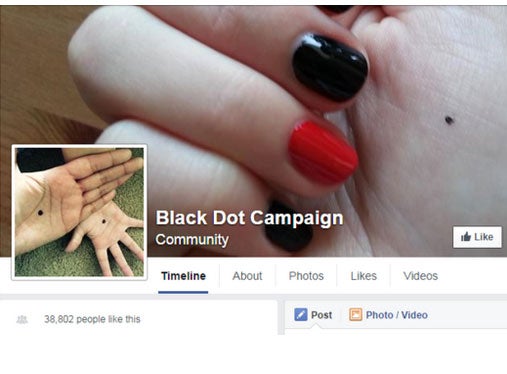 The black dot campaign has now been shut down