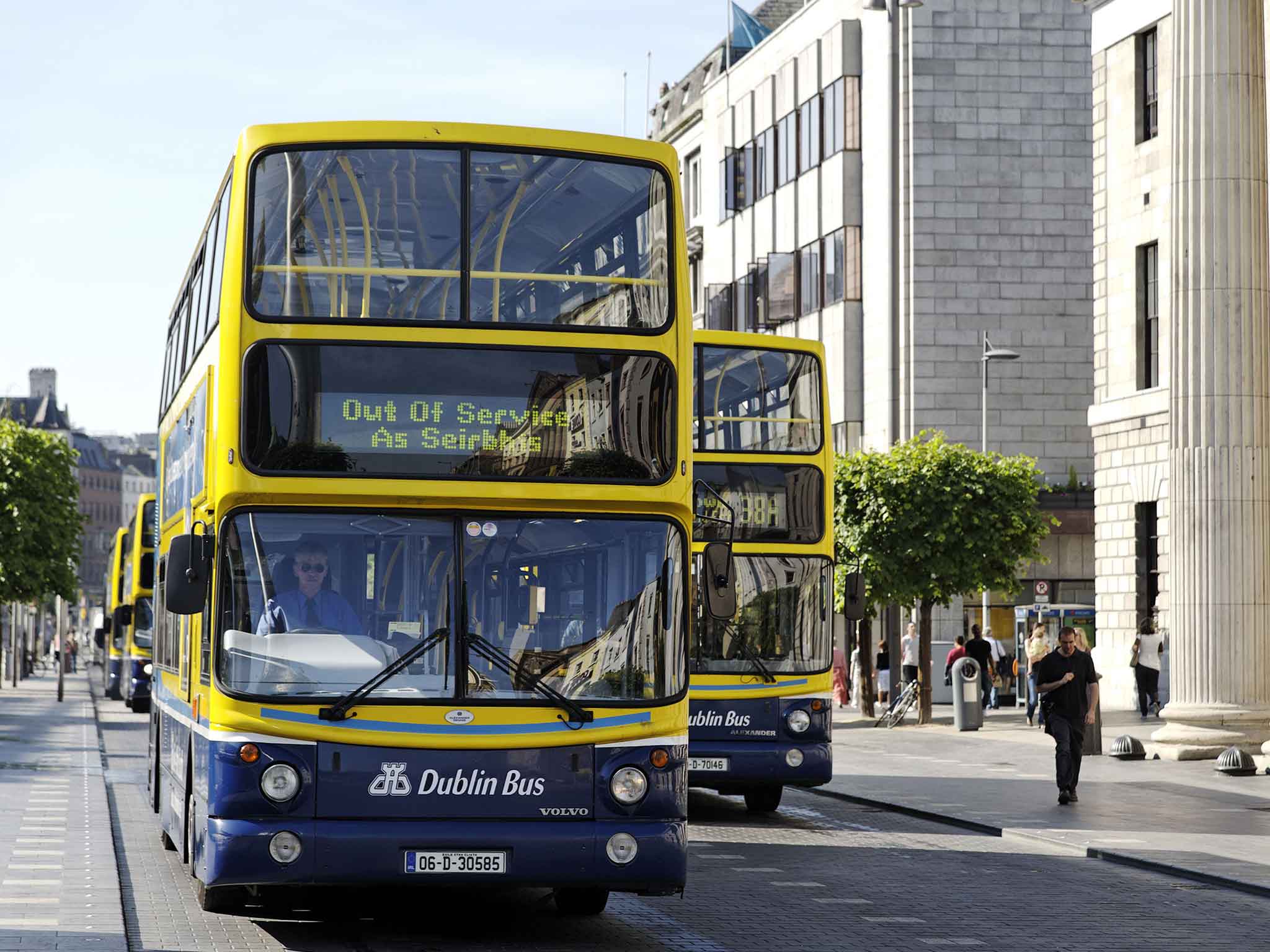 The family were on a Dublin Bus, a major public transport provider in the capital